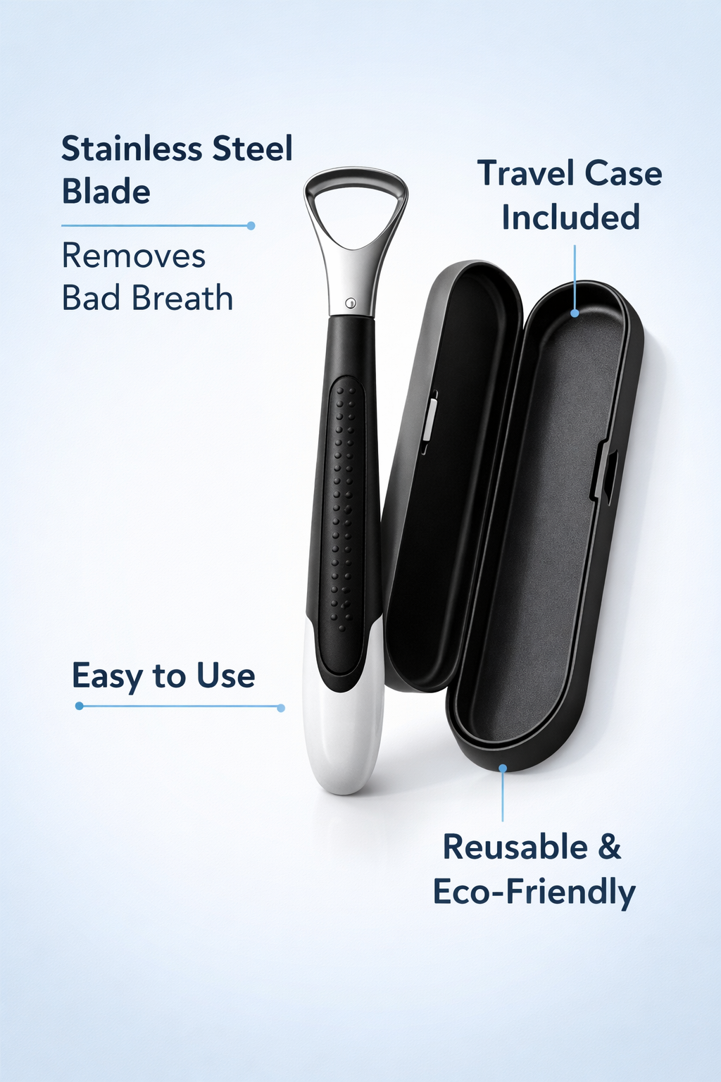 HaloSmile™ Tongue Scraper Kit